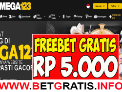 MEGA123 – FREEBET GRATIS RP 5.000 DOWNLOAD APK